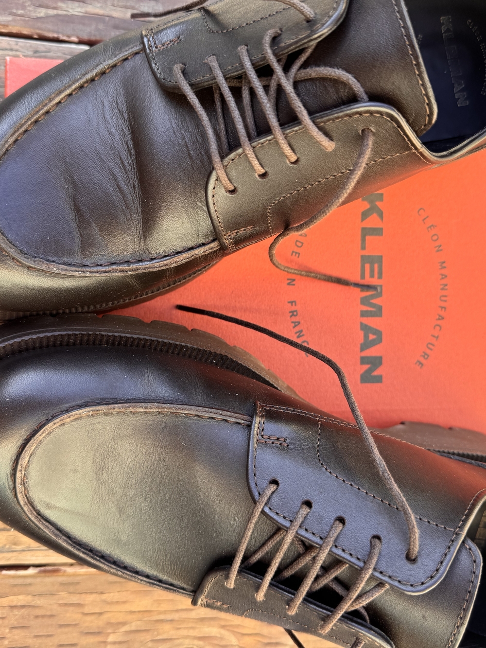 Frodán Leather Men's Shoes - Brown